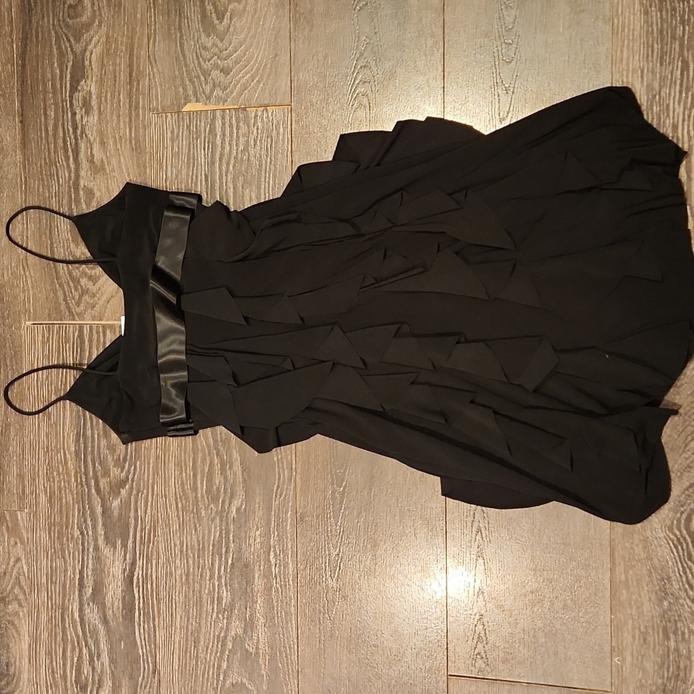 ❤️ CACHE VINTAGE RUFFLE MINI DRESS, 2 - Picture 8 of 10